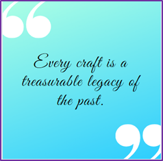 Blue Pottery Significance of enriching past of the craft.