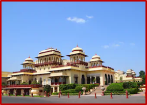 Rambagh palace in Rajasthan 